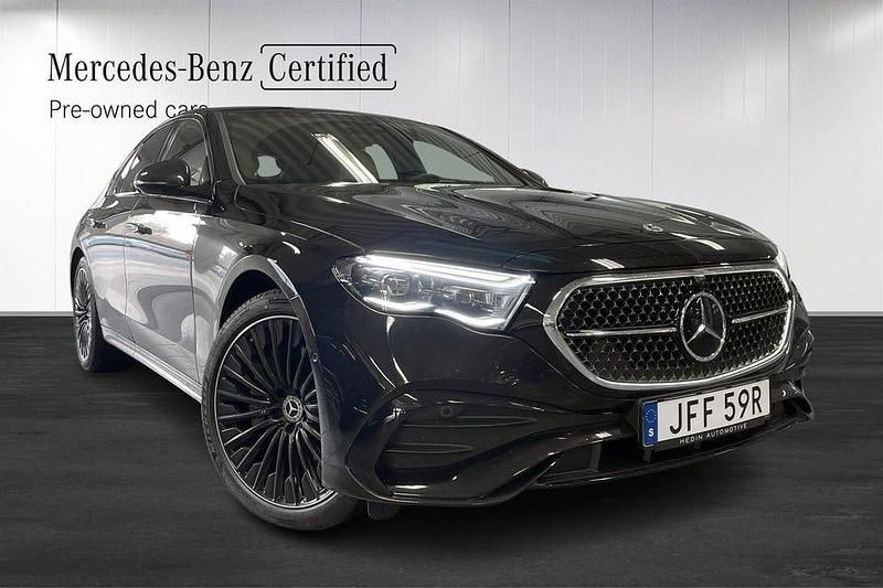 Begagnad Mercedes E300 313 HK (230 kW) 2025 Svart Sedan