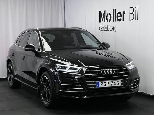 Svart Begagnad 2020 Audi Q5 S-Line SUV | 359 000 kr (Marknadspris) - Bild 1/4