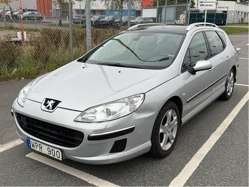 Grå Begagnad 2005 Peugeot 407 Kombi | 11 500 kr (Marknadspris) - Bild 1/4