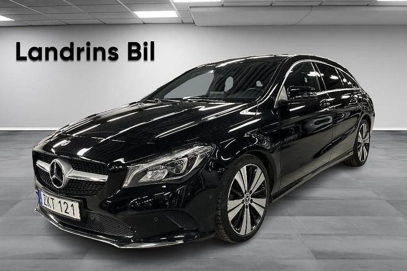 Svart Begagnad 2018 Mercedes CLA200 Shooting Brake Kombi | 199 900 kr (Marknadspris) - Bild 1/4