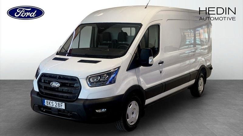 Vit (white) Ny 2024 Ford Transit Trend Van | 549 875 kr (Marknadspris) - Bild 1/4
