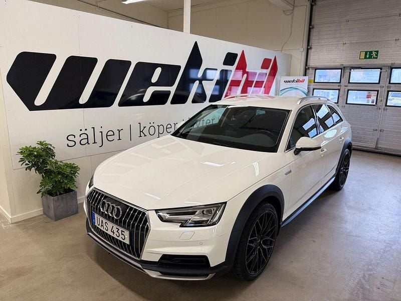 Vit Begagnad 2016 Audi A4 Allroad Proline Kombi | 264 500 kr (Marknadspris) - Bild 1/4