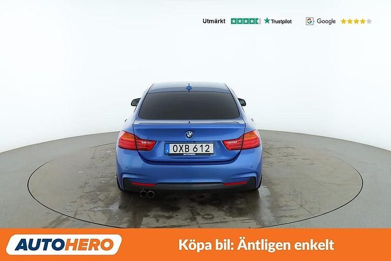 Begagnad BMW 428 Gran Coupé M Sport 248 HK (182 kW) 2015 Blå Sportkupé