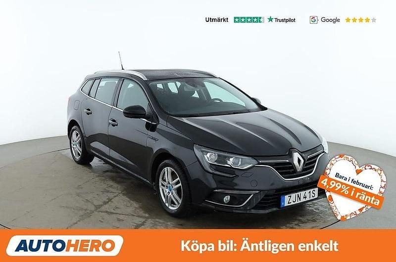 Begagnad Renault Mégane GrandTour Bose Edition 140 HK (102 kW) 2019 Svart Kombi