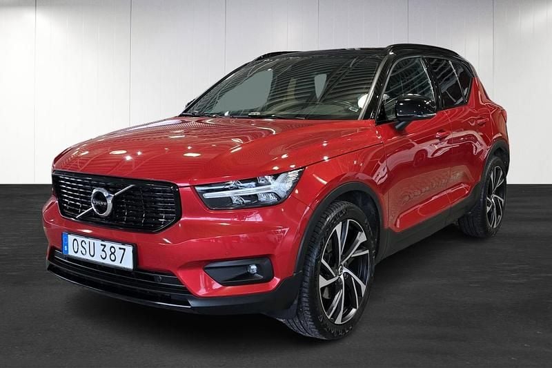 Begagnad Volvo XC40 R-Design 190 HK (139 kW) 2018 Röd SUV