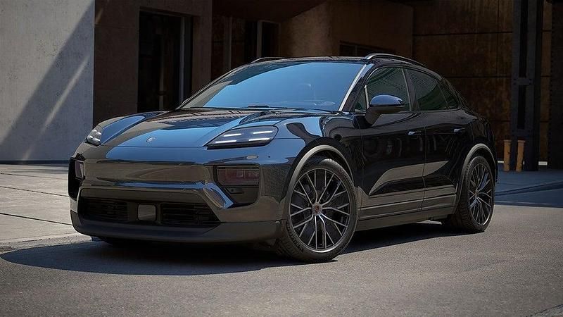 Svart Ny 2025 Porsche Macan SUV | 1 217 700 kr (Lite dyr) - Bild 1/4