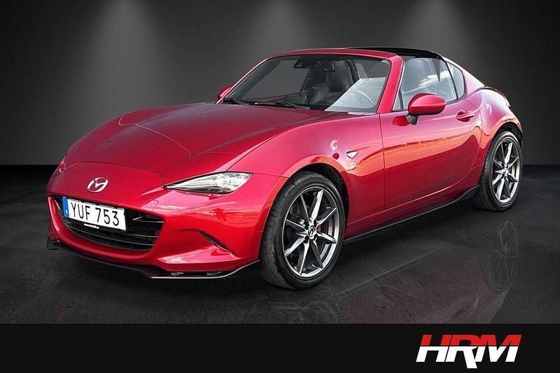 Röd Begagnad 2017 Mazda MX5 Cab | 219 900 kr (Marknadspris) - Bild 1/4