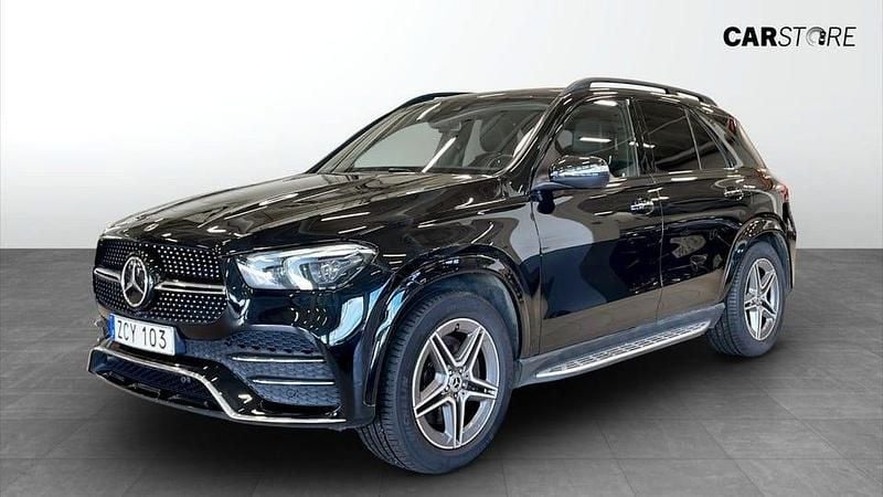 Svart Begagnad 2020 Mercedes GLE300 AMG line SUV | 474 900 kr - Bild 1/4
