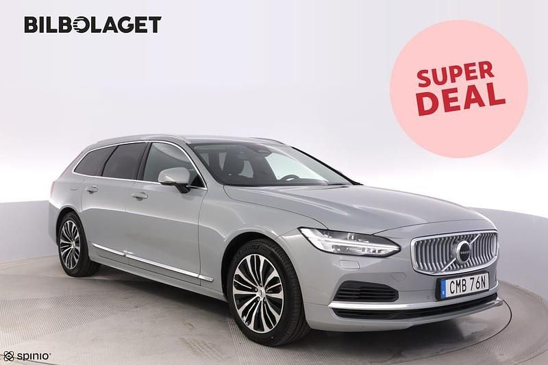 Begagnad Volvo V90 Core 355 HK (261 kW) 2023 Grå Kombi