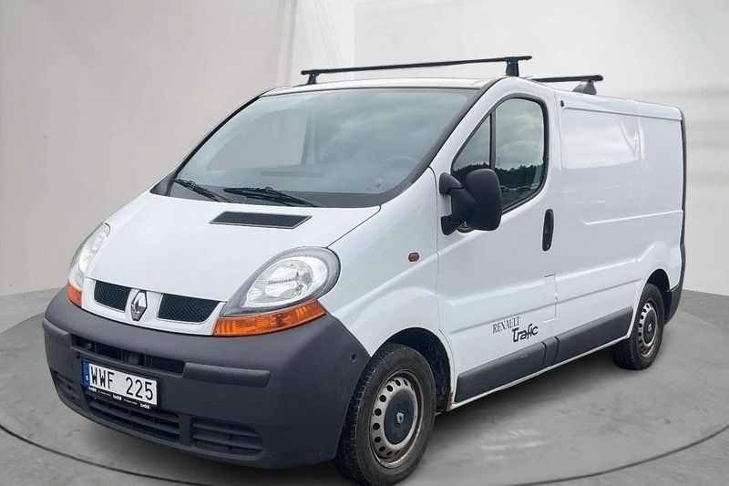 Vit Begagnad 2005 Renault Trafic Van | 49 000 kr - Bild 1/4