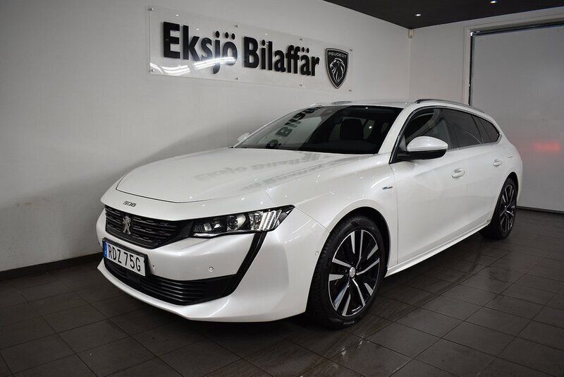 Vit Begagnad 2021 Peugeot 508 Kombi | 229 500 kr (Bra pris) - Bild 1/4