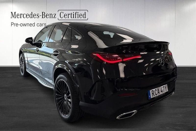 Begagnad Mercedes GLC300 Advanced 204 HK (150 kW) 2025 Svart Sportkupé