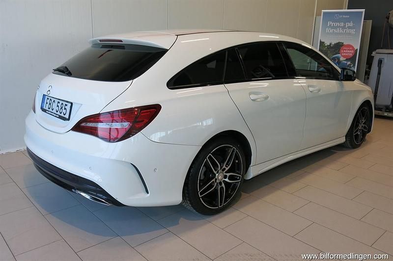 Begagnad Mercedes CLA200 Shooting Brake 156 HK (114 kW) 2017 Vit Kombi