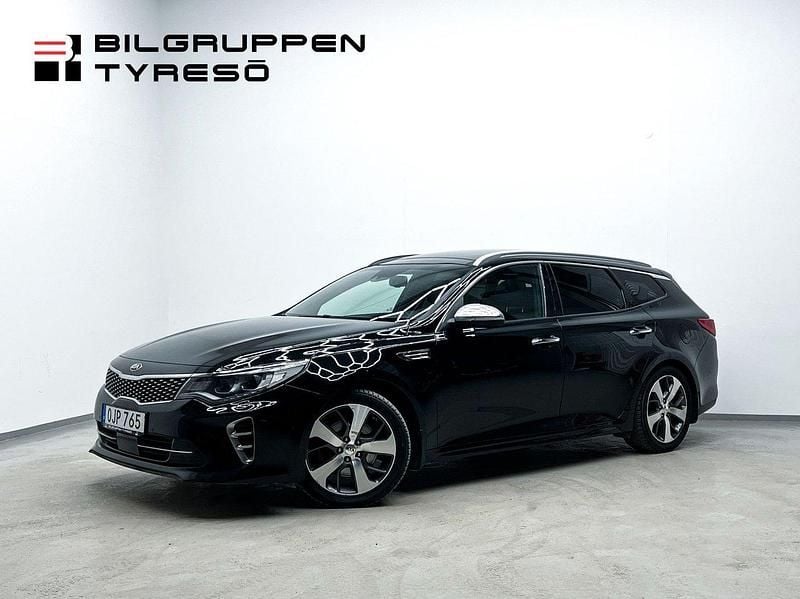 Svart Begagnad 2017 Kia Optima GT-Line Kombi | 159 900 kr (Bra pris) - Bild 1/4