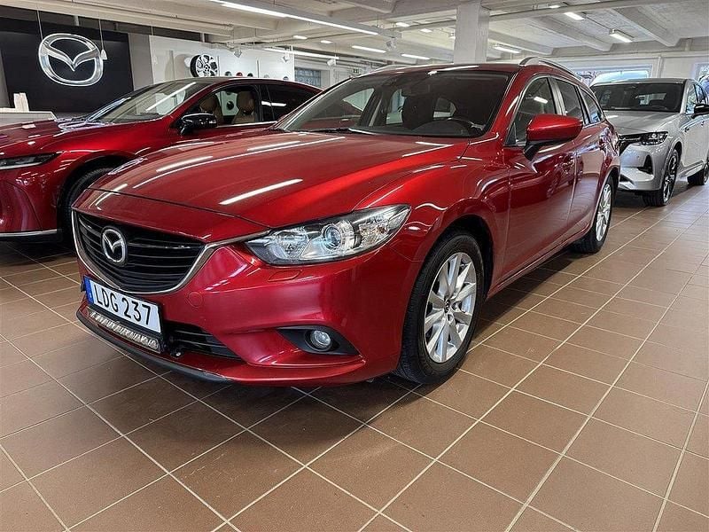 Röd Begagnad 2013 Mazda 6 Kombi | 92 000 kr (Bra pris) - Bild 1/4