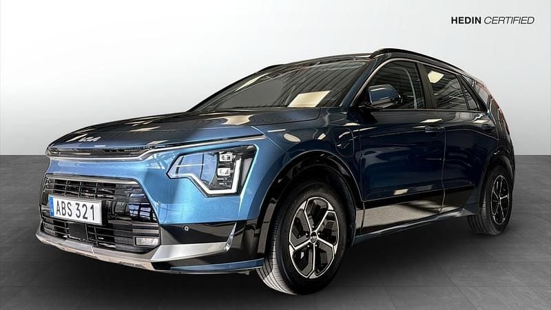 Blå (blue) Begagnad 2022 Kia Niro SUV | 269 900 kr (Superpris) - Bild 1/4