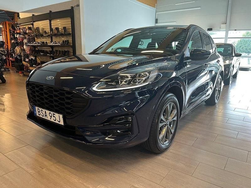Blå Begagnad 2022 Ford Kuga ST-Line SUV | 288 000 kr (Dyr) - Bild 1/4