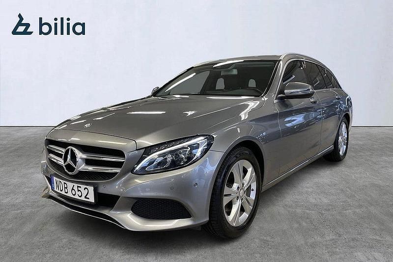 Silver Begagnad 2016 Mercedes C220 Kombi | 209 000 kr (Marknadspris) - Bild 1/4