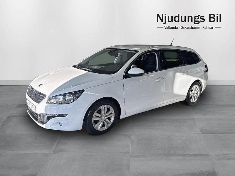 Vit Begagnad 2015 Peugeot 308 Active Kombi | 99 900 kr (Lite dyr) - Bild 1/4