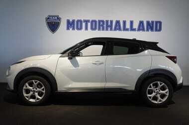 Vit Begagnad 2021 Nissan Juke SUV | 194 900 kr (Marknadspris) - Bild 1/4
