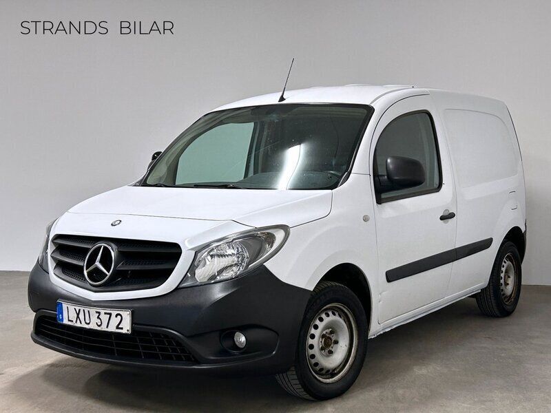 Vit Begagnad 2015 Mercedes Citan 109 Van | 59 000 kr (Bra pris) - Bild 1/4
