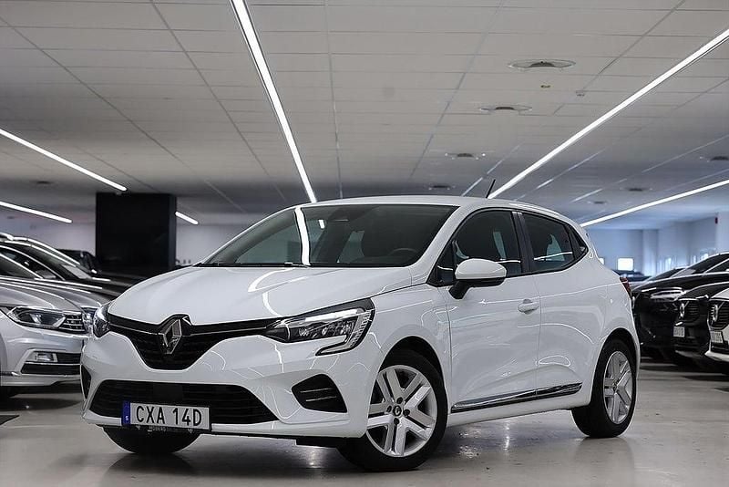 Begagnad Renault Clio V Zen 141 HK (103 kW) 2021 Vit Halvkombi