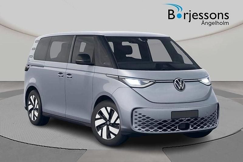 Ny VW ID. Buzz Pro 213 kW (290 HK) 2025 Silver Minibuss