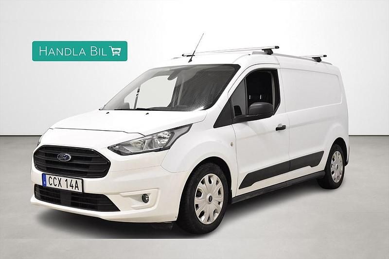 Vit Begagnad 2020 Ford Transit Pickup | 159 900 kr (Marknadspris) - Bild 1/4