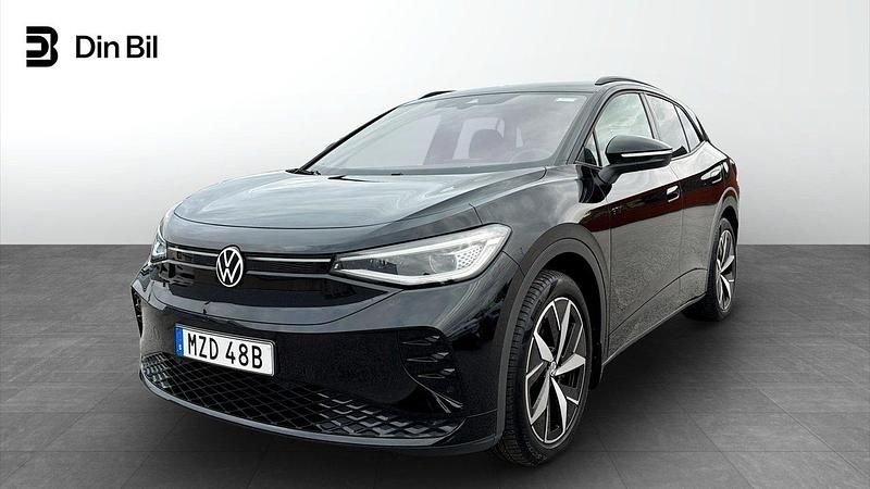 Svart Begagnad 2023 VW ID.4 GTX SUV | 399 900 kr (Marknadspris) - Bild 1/4