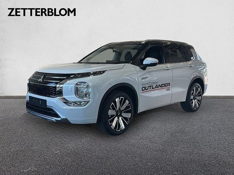 White diamond with black roof Ny 2025 Mitsubishi Outlander P-HEV Edition SUV | 621 450 kr (Dyr) - Bild 1/4