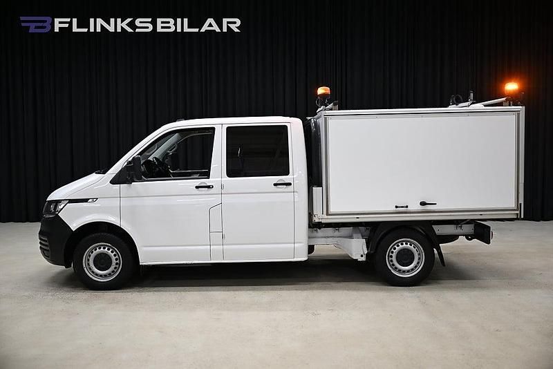 Vit Begagnad 2020 VW Transporter Van | 418 750 kr - Bild 1/4