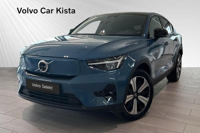 Blå Begagnad 2022 Volvo EC40 Ultimate SUV | 429 900 kr (Dyr) - Bild 1/2