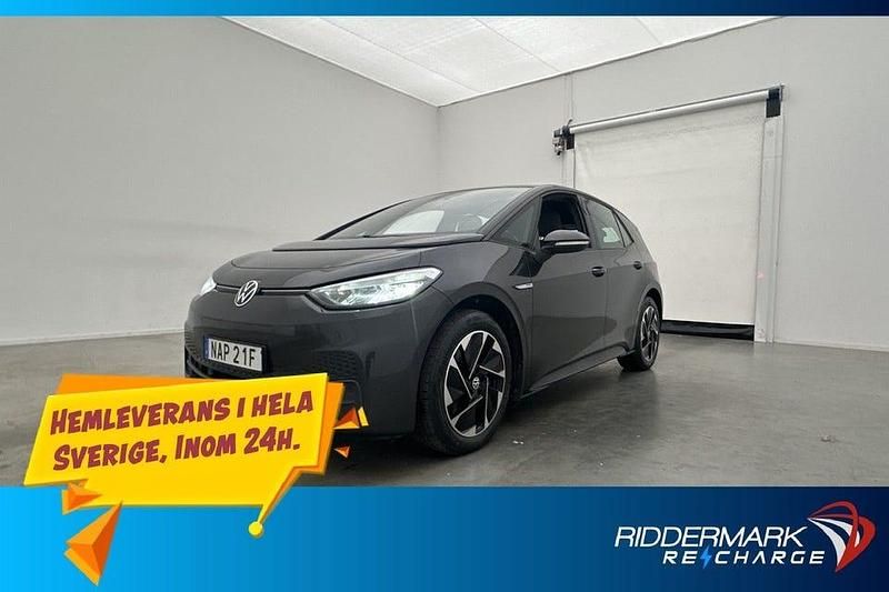 Mgrå Begagnad 2021 VW ID.3 Pro Performance Halvkombi | 208 900 kr (Marknadspris) - Bild 1/4