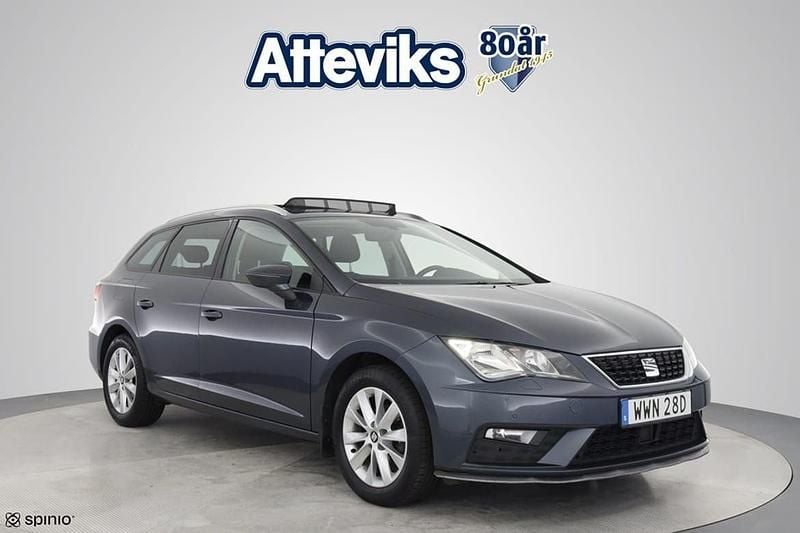 Mörkgrå Begagnad 2019 Seat Leon ST Kombi | 134 900 kr (Marknadspris) - Bild 1/3