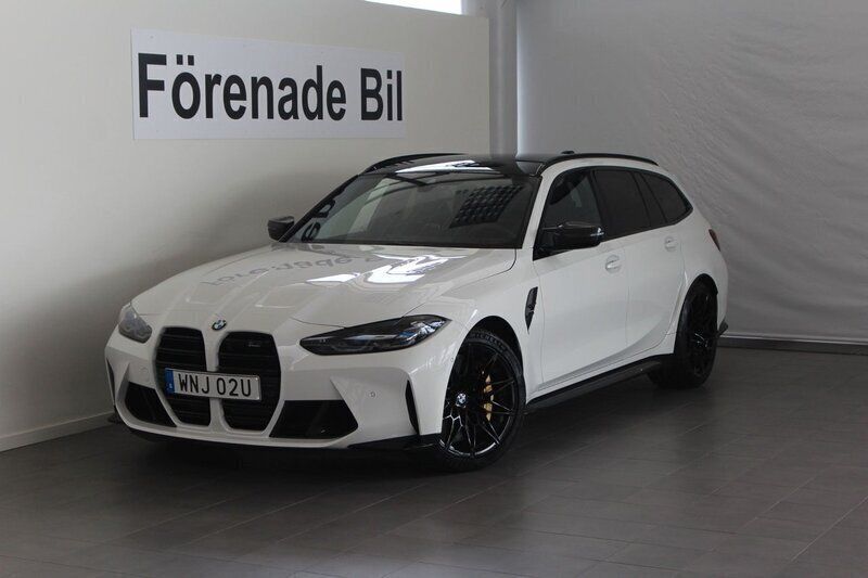 Vit Begagnad 2024 BMW M3 Competition Edition Kombi | 1 249 000 kr - Bild 1/4