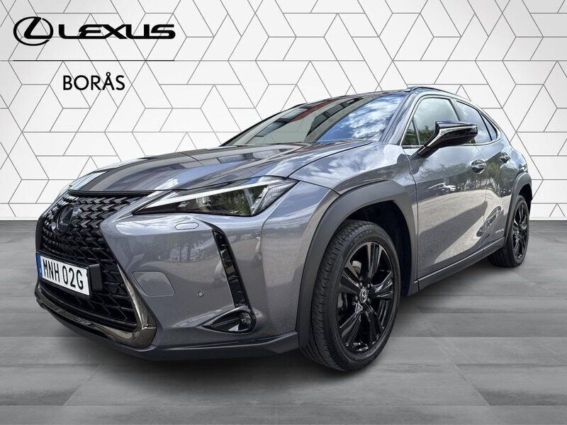 Grå Begagnad 2022 Lexus UX 250h Sport Line SUV | 299 900 kr (Marknadspris) - Bild 1/3