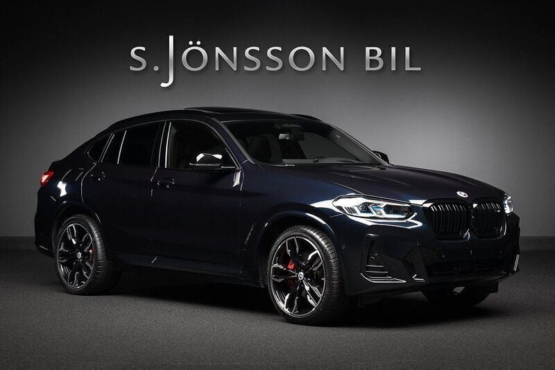 Svart Begagnad 2022 BMW X4 M Sport SUV | 649 000 kr (Marknadspris) - Bild 1/4