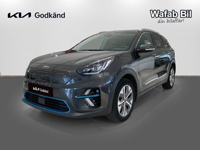 Grå (saknas) Begagnad 2021 Kia e-Niro Advance SUV | 274 900 kr (Marknadspris) - Bild 1/4