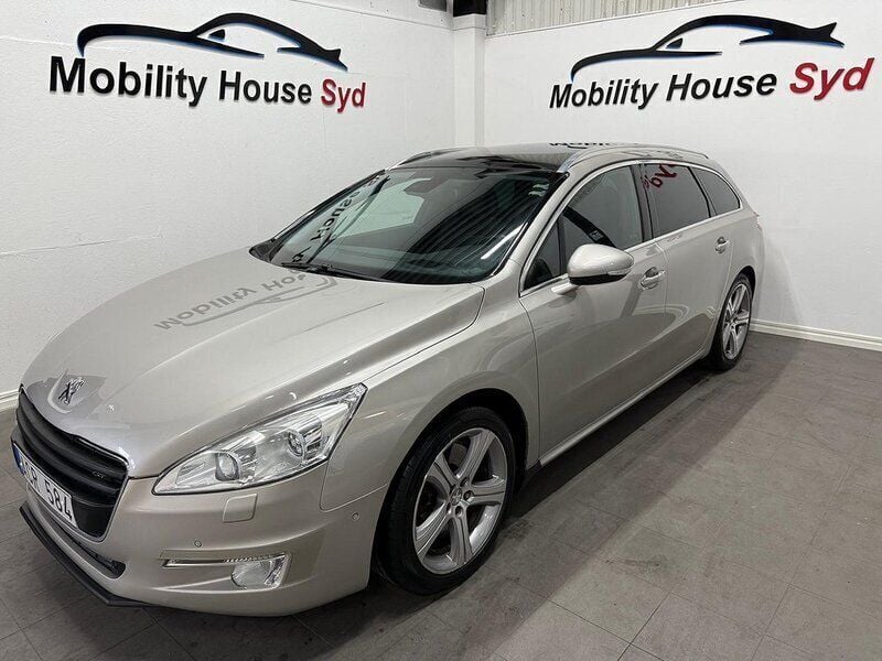 Ljusbrun (brun) Begagnad 2013 Peugeot 508 Kombi | 69 900 kr (Marknadspris) - Bild 1/3