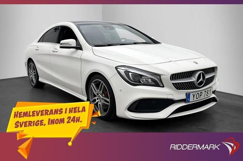 Vit Begagnad 2018 Mercedes 220 AMG Sportkupé | 239 900 kr (Marknadspris) - Bild 1/3