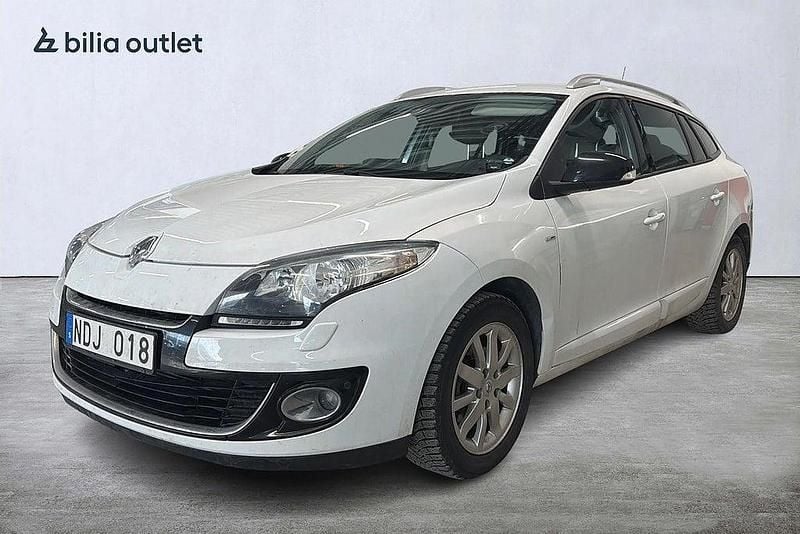 Begagnad Renault Mégane GrandTour 110 HK (80 kW) 2012 Vit Kombi