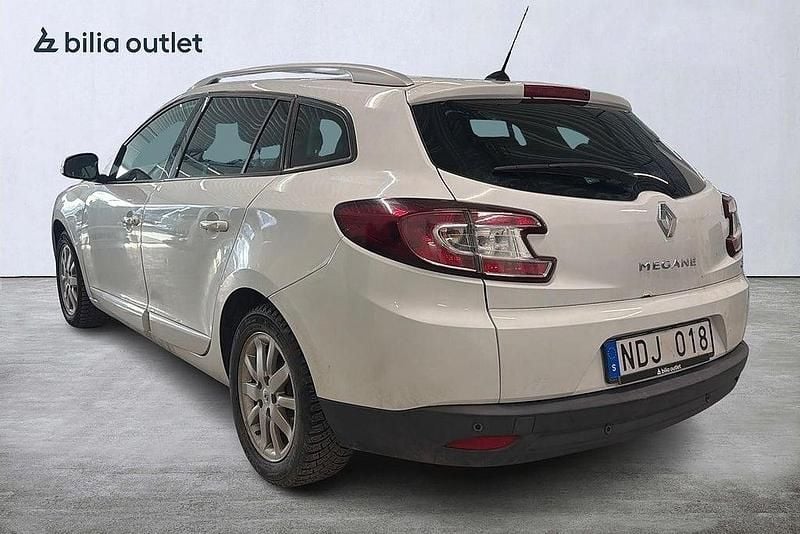 Begagnad Renault Mégane GrandTour 110 HK (80 kW) 2012 Vit Kombi