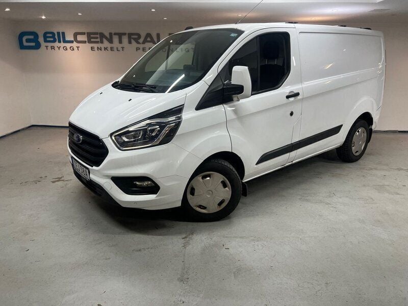 Vit Begagnad 2022 Ford Transit Custom Van | 284 900 kr (Dyr) - Bild 1/3