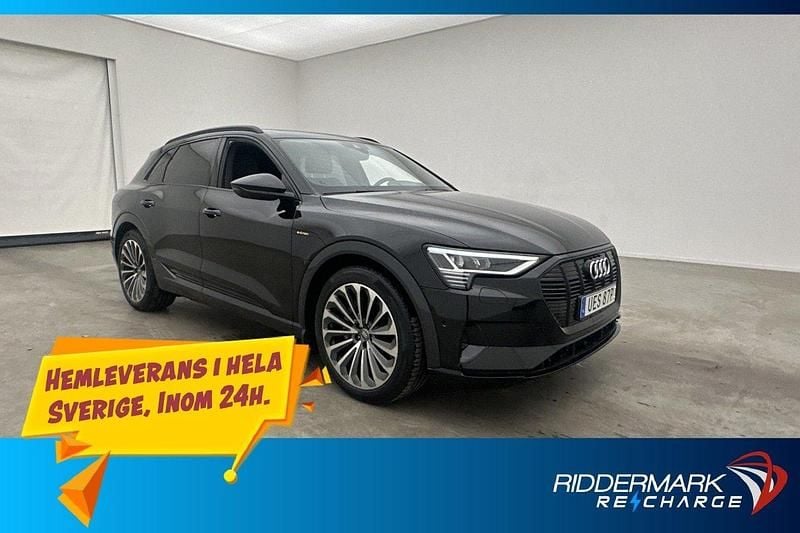 Svart Begagnad 2020 Audi e-tron S-Line SUV | 389 800 kr (Marknadspris) - Bild 1/3