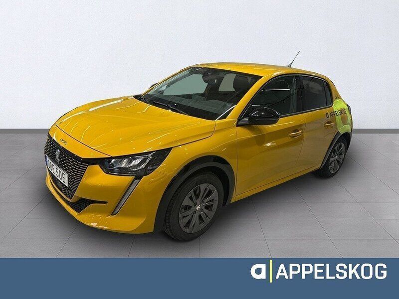 Gul Begagnad 2022 Peugeot e-208 Allure Halvkombi | 289 000 kr - Bild 1/4