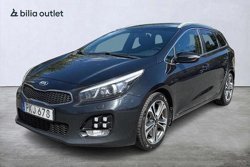 Svart Begagnad 2017 Kia Ceed Sportswagon Kombi | 99 900 kr (Marknadspris) - Bild 1/4