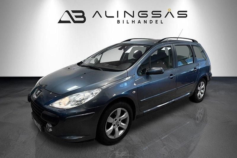 Grå Begagnad 2006 Peugeot 307 Kombi | 19 900 kr (Marknadspris) - Bild 1/4