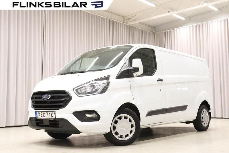 Vit Begagnad 2021 Ford Transit Custom Van | 249 700 kr (Dyr) - Bild 1/4