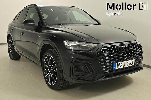 Mytsvart metallic Begagnad 2023 Audi Q5 Sportback S-Line SUV | 529 900 kr (Marknadspris) - Bild 1/4