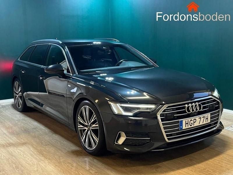Grå Begagnad 2021 Audi A6 S-Line Kombi | 369 800 kr (Marknadspris) - Bild 1/4